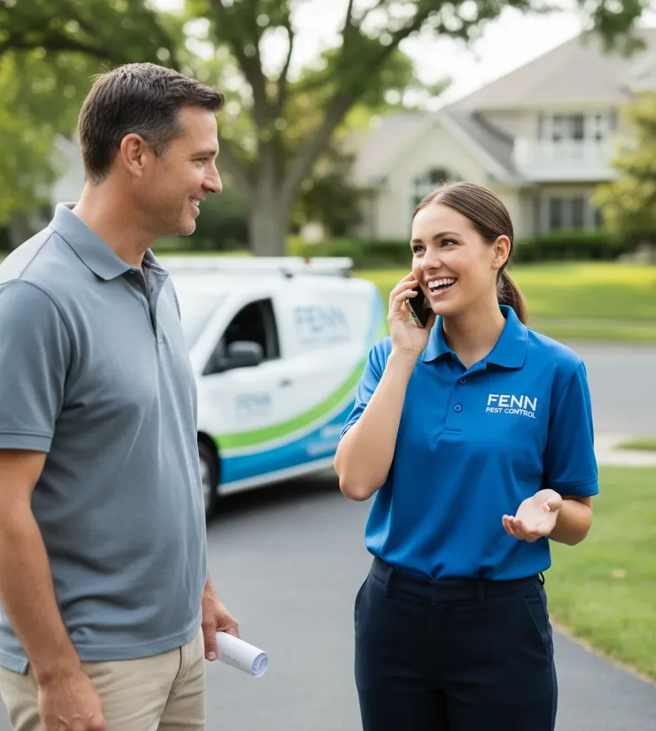 Fenn Pest Control customer support in Darby